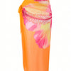 Women's 3 Piece Swimsuits Floral Bikini Sets Sexy Bathing Suit with Beach Cover Up Skirt