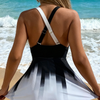 Swim Dress Women Two Piece Swimsuits - Tummy Control Tankini Bathing Suit Twist Front Flowy Skirt and Boyshorts 2026