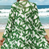 Women's 3 Piece Swimsuits Sexy Bikini Sets Triangle Bathing Suit Tropical Beach Cover up Kimono Swimwear