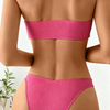 Women's High Waisted Bikini Sets - Floral Print 2 Piece Swimsuits Tummy Control Modest Bathing Suit