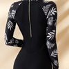 Swimsuit for Women Design One Piece Long-Sleeve Surfing Suit