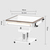 Automatic Mahjong Table Foldable with 2 Sets of Numbered Tiles (Blue & Green) Suitable for 152 Tiles Chinese, Filipino and American Style Mah Jong