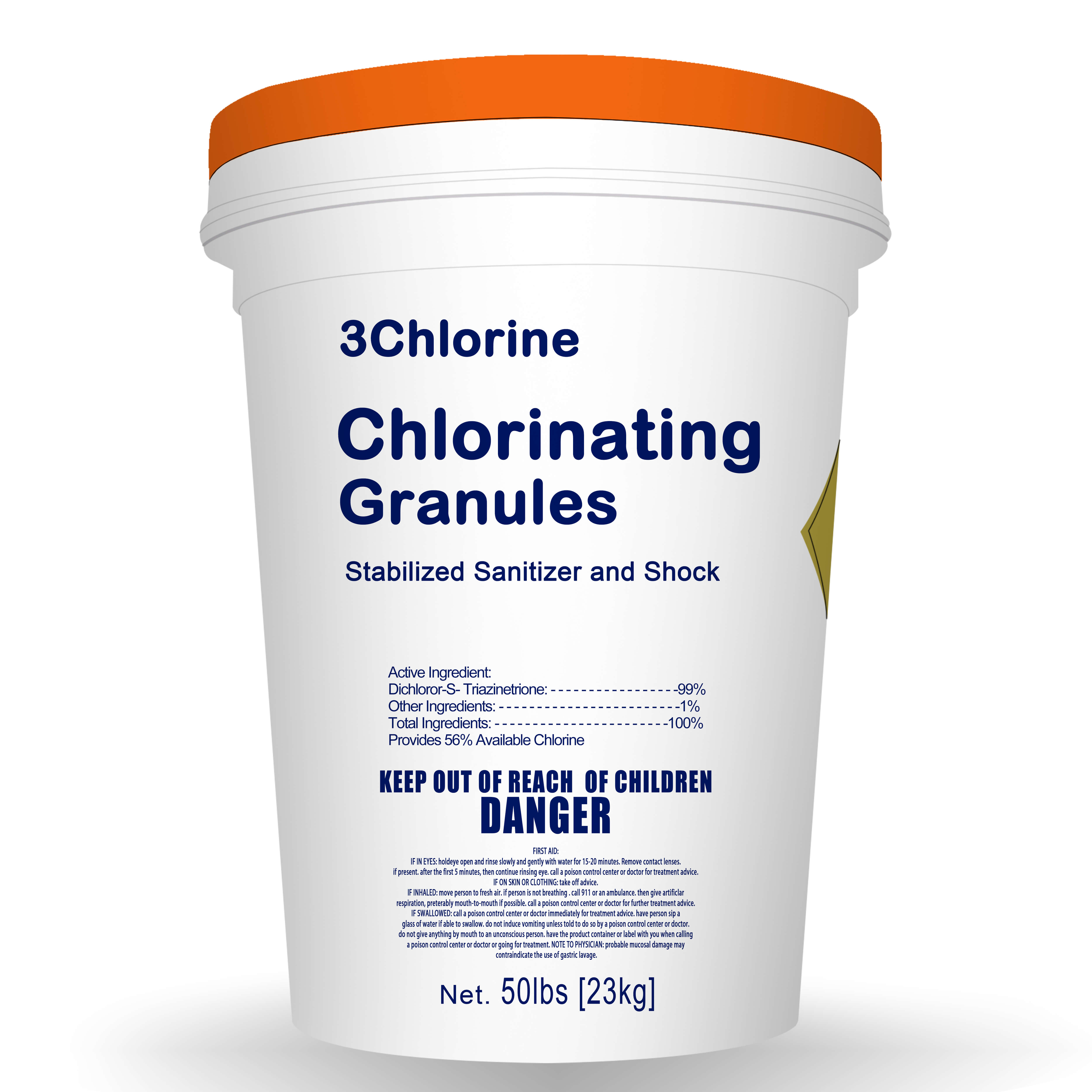 3Chlorine Sodium Dichlor Chlorine Shock - Thumbnail 3
