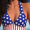 Women Tummy Control One Piece Swimsuit V Neck Twist Front Cross Back Bathing Suit for Large Bust