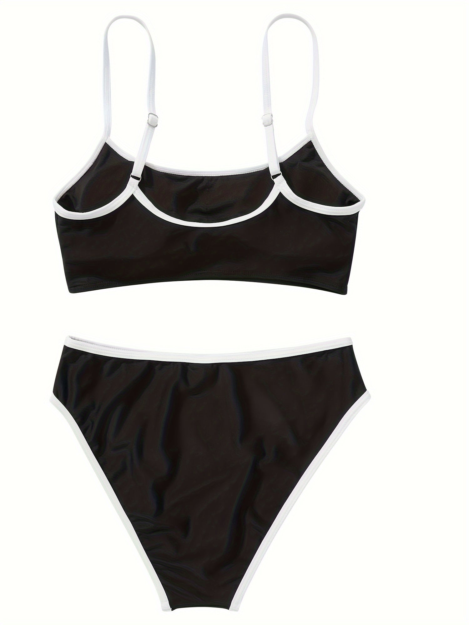 Women Two Piece Bathing Suits Push Up Bikini Set Halter Swimsuit Vintage Swimwea