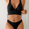 Women's High Waisted Bikini Sets - Floral Print 2 Piece Swimsuits Tummy Control Modest Bathing Suit