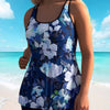 Tankini Swimsuits with Shorts Swim Tank Tops with Sports Bra and Boyshorts Bathing Suits