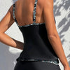 Womens 2 Piece Tankini Swimsuits with Shorts Swim Tank Tops and Boyshorts Bathing Suits