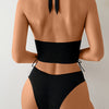 Women's High Waisted Bikini Sets - Floral Print 2 Piece Swimsuits Tummy Control Modest Bathing Suit