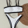 Sexy Women Butterfly 2 Piece Bikini Set, Square Neck Cheeky High Cut Cute Swimsuit,Beach Outfit Vacation Bathing Suit