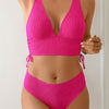 Women's High Waisted Bikini Sets - Floral Print 2 Piece Swimsuits Tummy Control Modest Bathing Suit