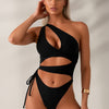 Women's One Piece Swimsuit One Shoulder Bathing Suit Swimwear