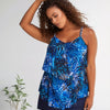 PLUS SIZE Tankini Swimsuits for Women, Two Piece Bathing Suits with Shorts, Modest Tank Top Swim Dress