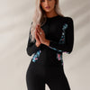 Two Piece Rash Guard Long Sleeve Swimsuits UV UPF 50+ Swim Shirt Bathing Suit with Boyshort Bottom