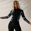 Two Piece Rash Guard Long Sleeve Swimsuits UV UPF 50+ Swim Shirt Bathing Suit with Boyshort Bottom