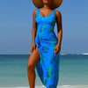 Tankini Swimsuits for Women, Two Piece Bathing Suits with Shorts, Modest Tank Top Swim Dress