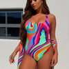 PLUS SIZE One Piece Bathing Suit for Women with Beach Cover up Wrap Skirt Swimsuit  Bikini Set