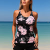 Tankini Swimsuits with Skirt - Two Piece Tummy Control Bathing Suits