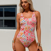 One Piece Bathing Suit for Women Tummy Control Swimsuit Slimming Vintage Swimwear