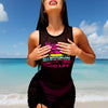 One Piece Swimdress Swimsuits for Women Tummy Control Swim Dresses Skirt Bathing Suit