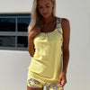 Modest Tankini Swimsuits for Women, Two Piece Athletic Womens Bathing Suits Blouson Tank Tops with Board Shorts