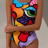 One Piece Swimsuit Women Modest Criss Cross Back Bathing Suit Quick Dry Full Coverage Swim Suit