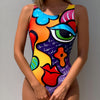 One Piece Swimsuit Women Modest Criss Cross Back Bathing Suit Quick Dry Full Coverage Swim Suit