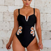 Women's One Piece Swimsuit Tummy Control V Neck Bathing SuitsWomen's Tummy Control Swimsuits Ruched Slimming One Piece Bathing Suit Deep V Neck Swimsuit