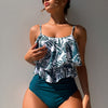 Tankini Swimsuits for Women High Waisted Bikini Sets Two Piece Bathing Suits Tummy Control Swimwear