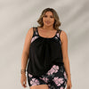 Tankini Swimsuits - Women Two Piece Tankini Top with Shorts Flowy Swimsuit 2026 Bathing Suits