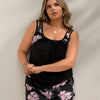 Tankini Swimsuits - Women Two Piece Tankini Top with Shorts Flowy Swimsuit 2026 Bathing Suits