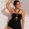 Women's Bandeau Bikini with Skirt - Push Up Strapless Two Piece Swimsuit High Waisted Bathing Suit 2026 Swimwear