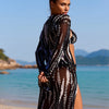 Women's 3 Piece Swimsuit with Cover Up Sexy Triangle Bikini Set Bathing Suit Beach Coverup