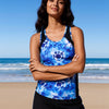 Women’s Tankini Swimsuits with Shorts Tummy Control Bathing Suits Side Pockets 2026