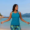 Tankini Swimsuits for Women 2026 Tummy Control Two Piece Bathing Suits with Sporty Pockets Swim Shorts