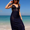 Women's One Piece Swimsuits with Cover Up Skirt Tummy Control V Neck Bathing Suits