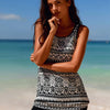 Women's Tankini Swimsuits Tummy Control Modest 2026 Two Piece with Sporty Pockets Bathing Suits