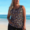 Plus Size Tankini Swimsuits - Women Two Piece Tankini Top with Shorts Flowy Swimsuit 2026 Bathing Suits