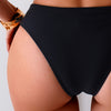 Women Full Coverage Swimsuit Bottom Mid Rise Mid Waist Swim Bathing Suit Bottom