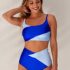 Women's High Waisted Bikini Sets Neon Two Piece 2026 Swimsuit Sporty Adjustable Straps Bathing Suit