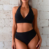 Women Two Piece Swimsuit - Knot Twist Bikini Set V Cut Bathing Suit 2026 Teen Bikini