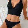 Women's High Waisted Bikini Sets - Floral Print 2 Piece Swimsuits Tummy Control Modest Bathing Suit