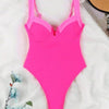 Women Sexy Tummy Control One Piece Swimsuits High Cut Bathing Suit 2026